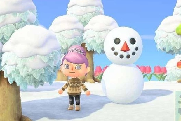 Как сделать идеального снеговика в Animal Crossing