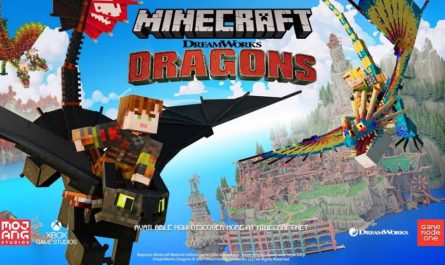 Дополнение Minecraft How To Train Your Dragon теперь доступно