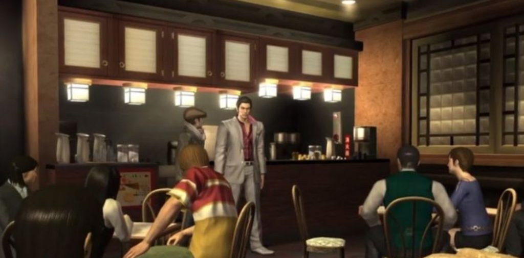Yakuza 3 Remastered Убийство в кафе Альпы