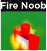 Огненный нуб армии в Roblox Noob Army Tycoon