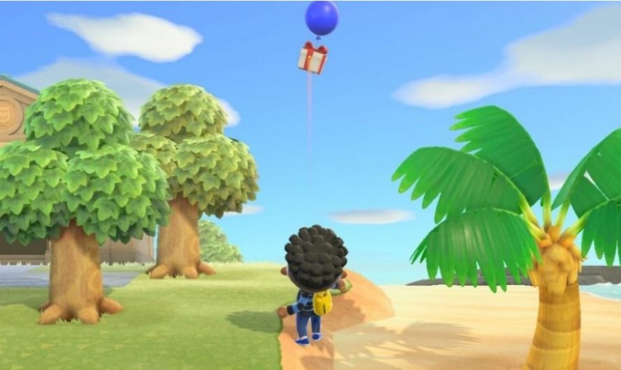 Как сбить летающий дар в Animal Crossing: New Horizons