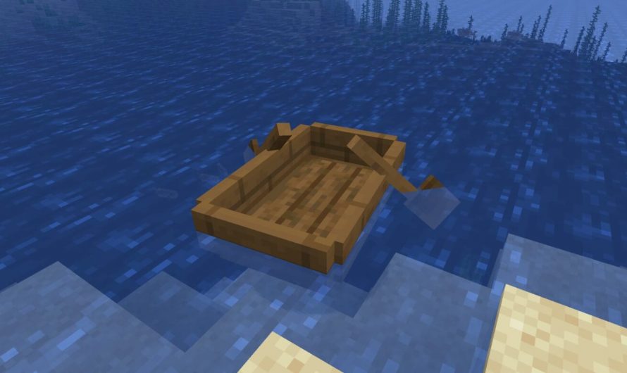 Как сделать лодку в Minecraft