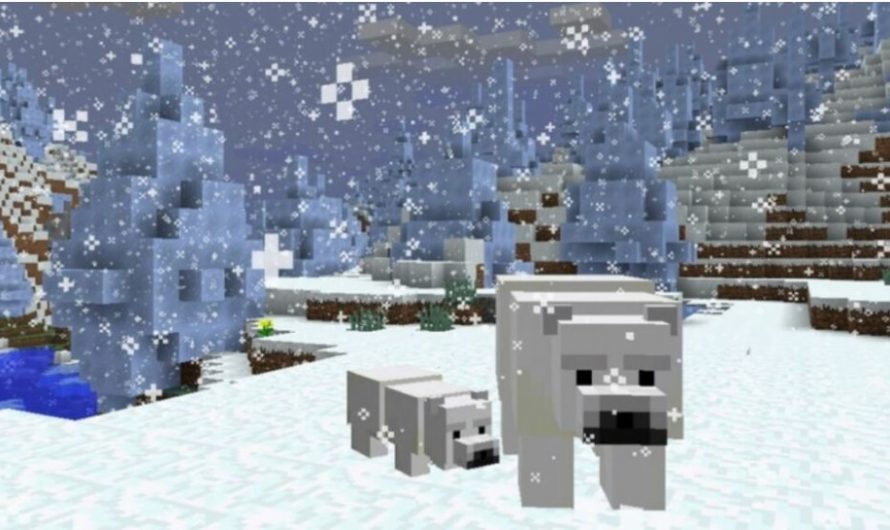 Что едят белые медведи в Minecraft?