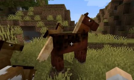 Как поставить седло на лошадь в Minecraft